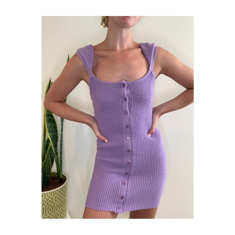 Urban outfitters crochet bodycon dress